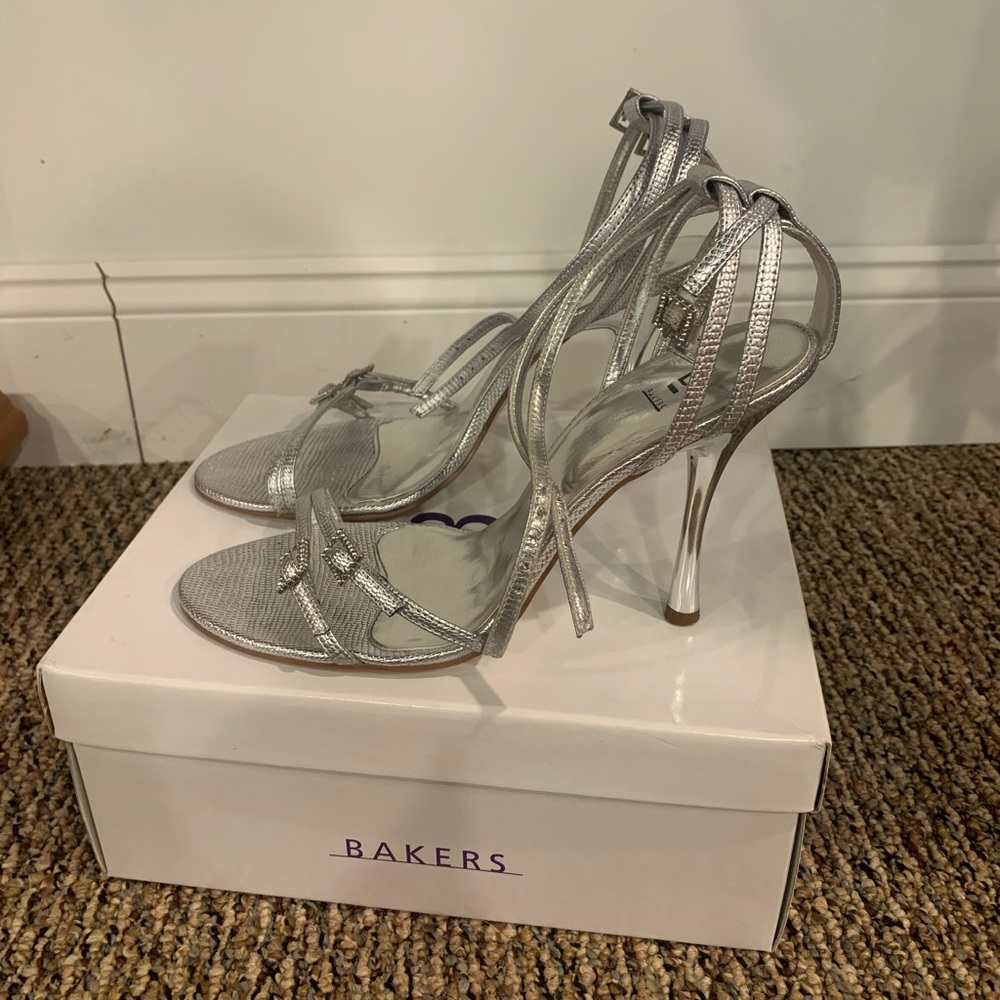 Silver heels